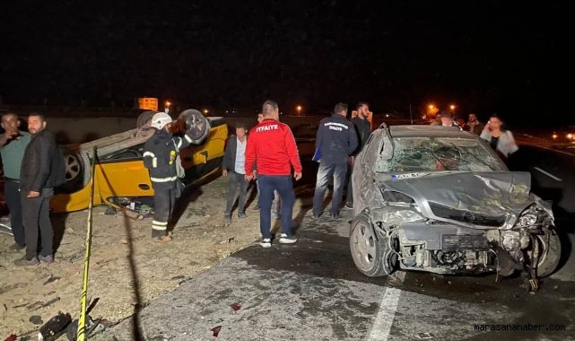 Elbistan’da zincirleme kaza: 7 yaralı