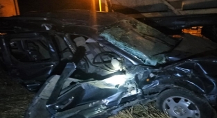 Kahramanmaraş’ta yük treni hafif ticari aracı biçti: 3 yaralı 