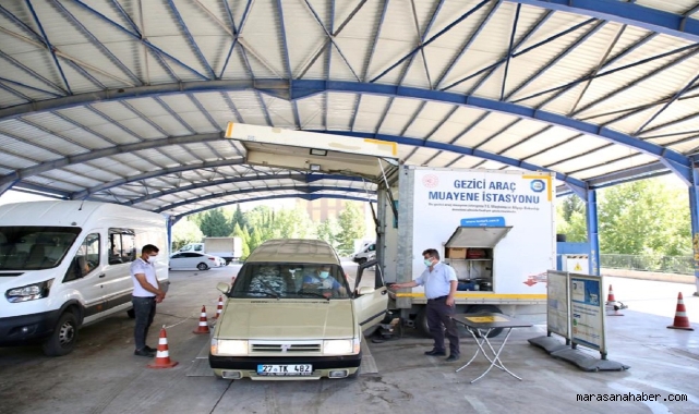 Tüv Türk Gezici İstasyonu Dulkadiroğlu’nda Hizmete Başladı