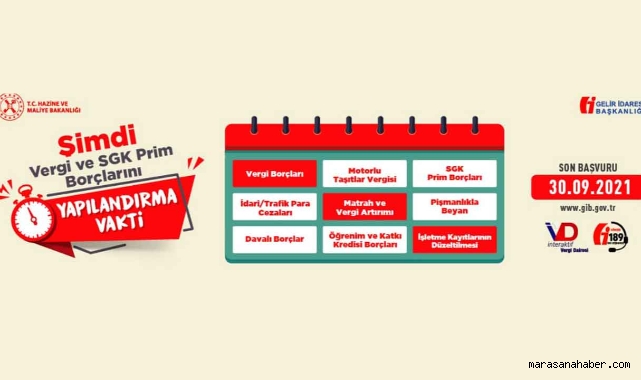 Vergi Dairesi Başkanlığı’ndan Vergi ve SGK Prim Borcu Açıklaması