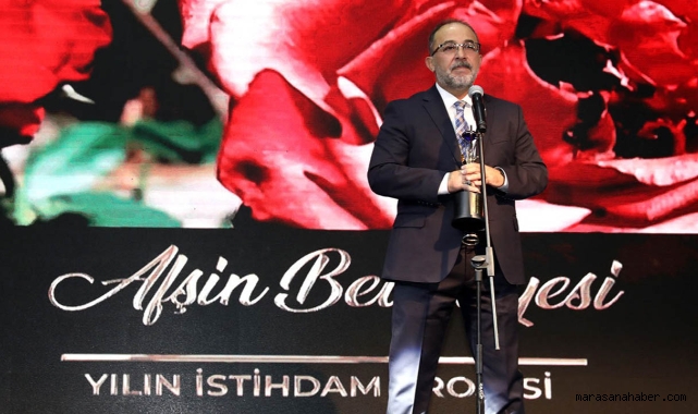 Afşin Belediyesi'nin 'Aromatik Bitkiler Projesi' ödüle layık görüldü