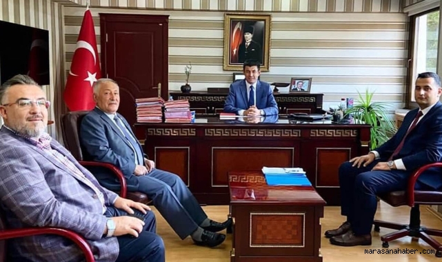 Başkan Sarıaltun'dan Kaymakam Ayrancı’ya tebrik ziyareti
