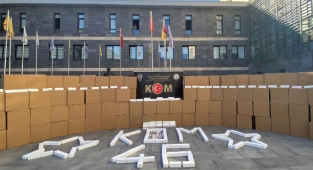 Kahramanmaraş’ta kaçak makaron operasyonu