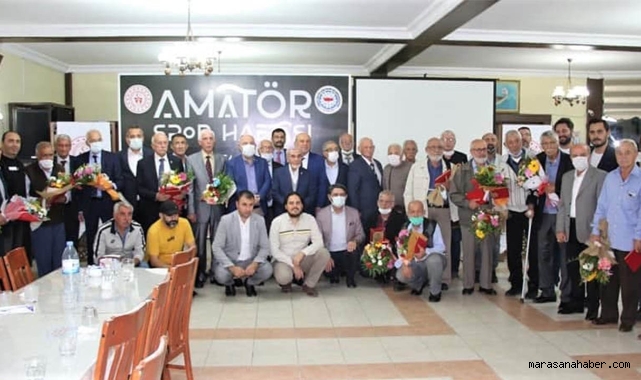 Kahramanmaraş’ta sporun emektarları unutulmadı
