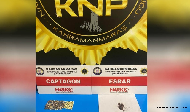 Kahramanmaraş’ta uyuşturucudan 3 kişi tutuklandı