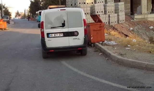 Kamyonet geri geri giderken yaşlı adamı ezdi
