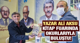 Yazar Ali Aksu Kitap Fuarında Okurlarıyla Buluştu!