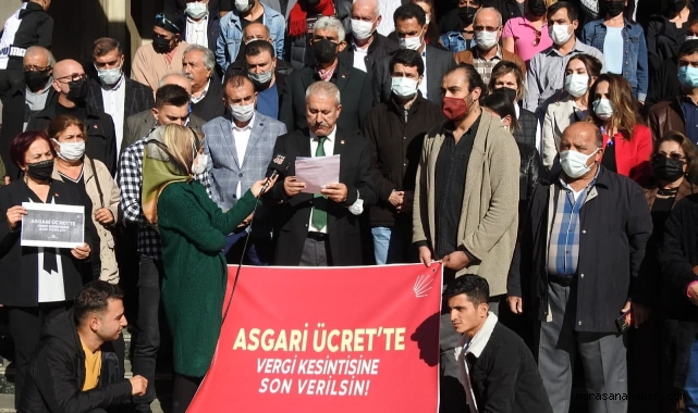 CHP’li Şengül, “Asgari ücretten vergi ve kesintilere son verilsin”