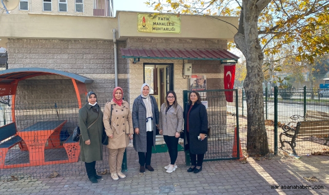 Deva Partili Kadınlar Seçilmiş Kadın Muhtarları Ziyaret Etti