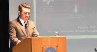 İbrahim Konar, Marmara Üniversitesi'nde Kahramanmaraş'ı gururlandırdı!