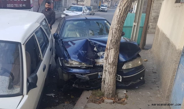 Kahramanmaraş'ta ehliyetsiz sürücü trafik kazasına neden oldu: 2 yaralı