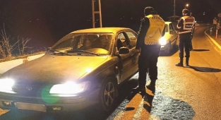 Kahramanmaraş’ta Jandarmadan yılbaşı denetimi