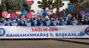 Sağlık-Sen Kahramanmaraş İl Başkanlığından Basın Açıklaması Yaptı