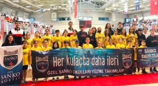 SANKO Okulları Sporcuları Beş Altın, İki Gümüş, Sekiz Bronz Madalya Ve Bir Kupa Kazandı