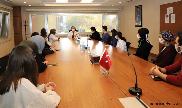 Sanko Üniversitesi Rektörü Dağlı Öğrenci Kulüpleri ile görüştü