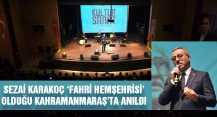 Sezai Karakoç 'Fahri Hemşehrisi' Olduğu Kahramanmaraş'ta Anıldı