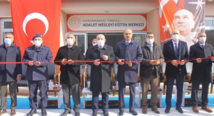 Türkoğlu Adalet Mesleki Eğitim Merkezi Törenle Açıldı