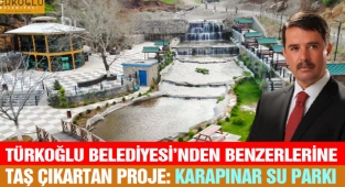 Türkoğlu Belediyesi’nden Benzerlerine Taş Çıkartan Proje: Karapınar Su Parkı