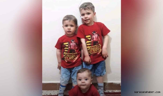 Yangında hayatını kaybeden 3 kardeş yan yana toprağa verildi