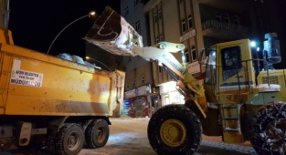 Afşin Belediyesi'nin Kar Mücadelesi