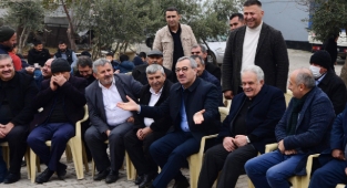 Başkan Güngör Kavlaklı’da Muhtarlarla Buluştu