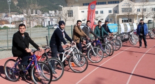 Bisiklet Gönüllüleri Üniversitemizde Düzenlenen Bisiklet Şenliğinde Buluştu