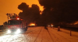 BOTAŞ Yangınına Büyükşehir’den Hızlı Müdahale