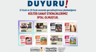 Büyükşehir'den Kültür Sanat Sezonu Etkinliklerinde Önemli Duyuru