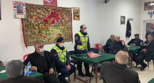 Jandarma trafik sürücülere güvenli trafiği anlattı