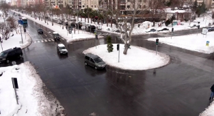 Kahramanmaraş Şehir Merkezinde Tüm Ana Arterler Açık