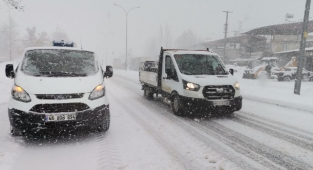 Kahramanmaraş’ta eğitime kar engeli