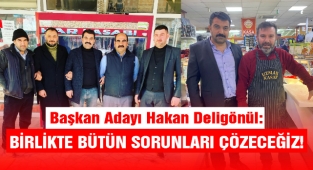 Kasaplar Odası Başkan Adayı Deligönül Esnaf Ziyaretinde Konuştu: Birlikte Bütün Sorunları Çözeceğiz!