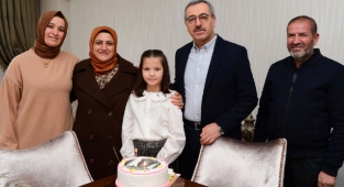 Kervancıoğlu ve Başkan Güngör’den Şehidimizin Emanetine Doğum Günü Sürprizi