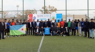 KSÜ Uluslararası Öğrencileri 16 Farklı Ülke Takımının Yarıştığı Mini Dünya Kupası Futbol Turnuvasında Mücadele Etti