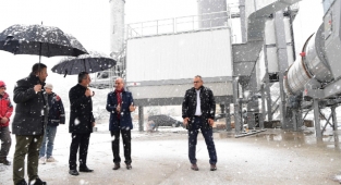 Modern Asfalt Üretim Tesisi Hayırlı Olsun