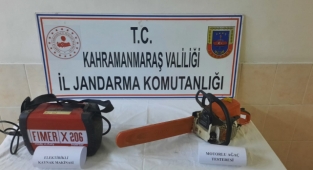 Göksun’da çaldı Elbistan’da yakalandı