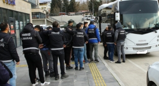 Kahramanmaraş merkezli organize suç örgütüne şafak operasyonu