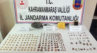 Kahramanmaraş’ta tarihi eser operasyonu