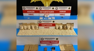 Kahramanmaraş’ta uyuşturucu operasyonu: 7 tutuklama