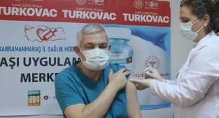 Kahramanmaraş’ta yerli ve milli aşı TURKOVAC uygulanmaya başlandı