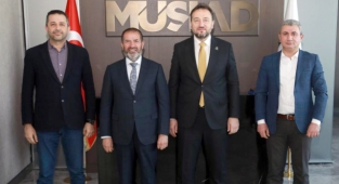 Kervancıoğlu’ndan MÜSİAD Genel Başkanı Asmalı’ya Ziyaret