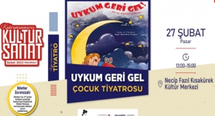 NKF’da ‘Uykum Geri Gel’ Çocuk Tiyatrosu
