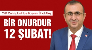 Ünal Ateş: Bir Onurdur 12 Şubat