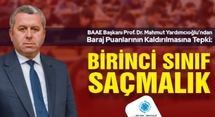 Yardımcıoğlu'ndan Baraj Puanlarının Kaldırılmasına Tepki: Birinci Sınıf Saçmalık