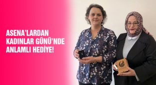 Asena’lardan Kadınlar Günü’nde anlamlı hediye!