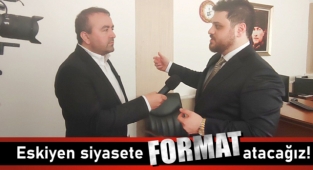 Baş: Eskiyen siyasete format atacağız!
