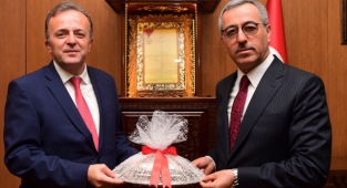 Başkan Güngör BİK Genel Müdürü Duran’ı Ağırladı