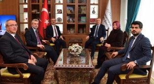 Başkan Güngör MKYK Üyesi Yanılmaz’ı Ağırladı