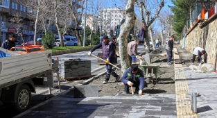 Büyükşehir’den NFK Bulvarı’nda Yenileme