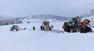 Büyükşehir Karla Mücadele Mesaisinde